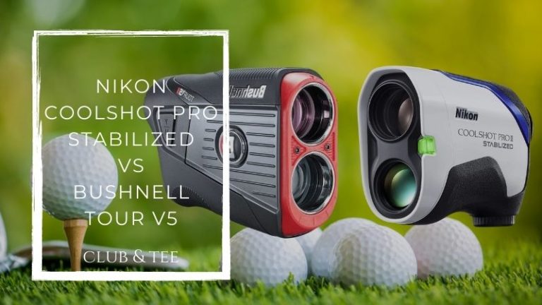 Nikon Coolshot Pro Stabilized vs Bushnell Tour V5