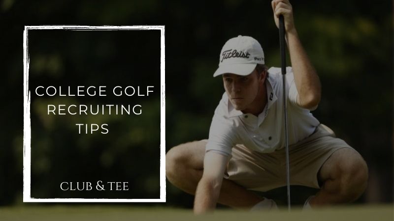 college golf recruiting tips
